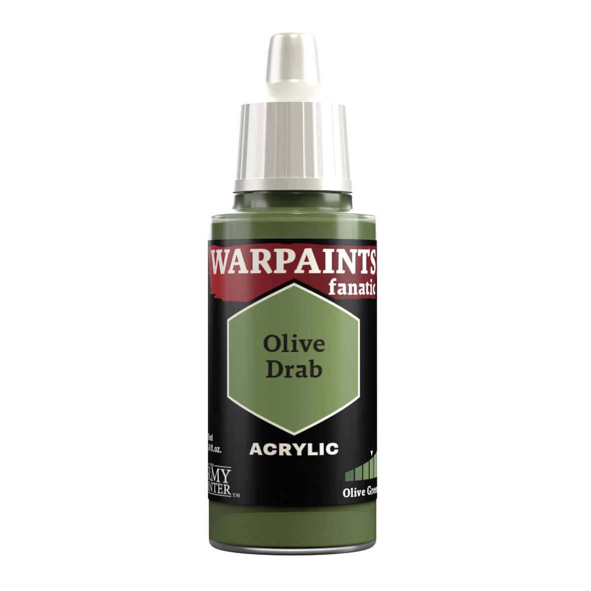 The Army Painter: Warpaints Fanatic - Olive Drab