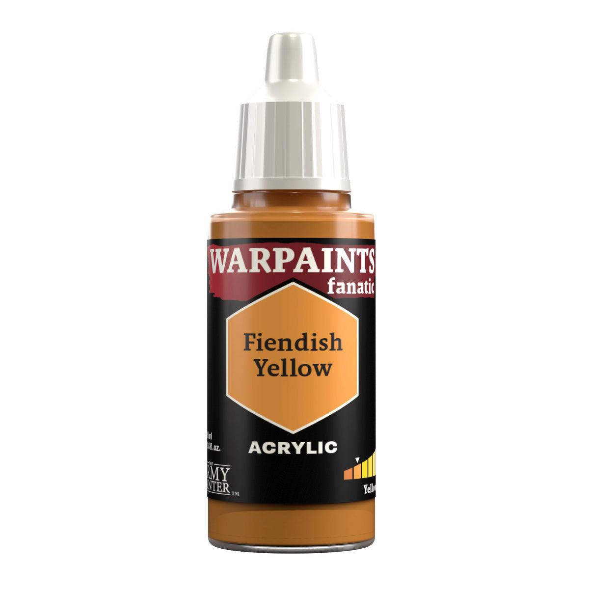 The Army Painter: Warpaints Fanatic - Fiendish Yellow