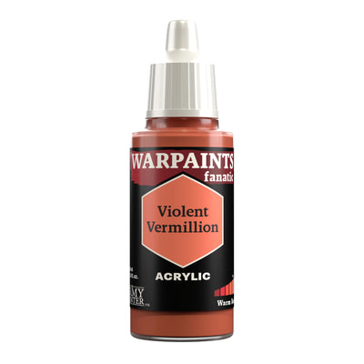 The Army Painter Warpaints Fanatic Violent Vermilion Acrylic Paint