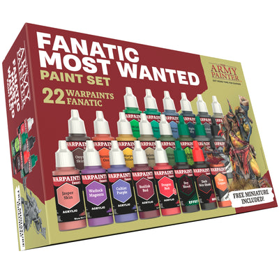 The Army Painter Warpaints Fanatic Most Wanted Set Combo