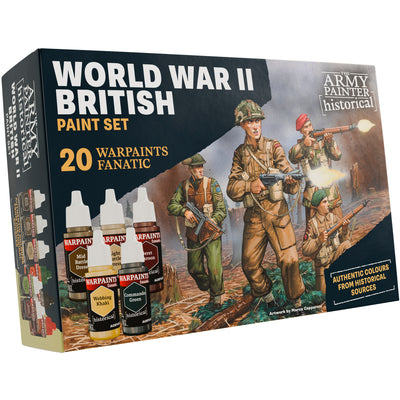 The Army Painter Warpaints Fanatic Historical WWII British Paint Set