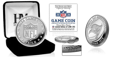 Highland Mint Tampa Bay Buccaneers 2026 Silver Plated Game Flip Coin - Limited Edition /5,000