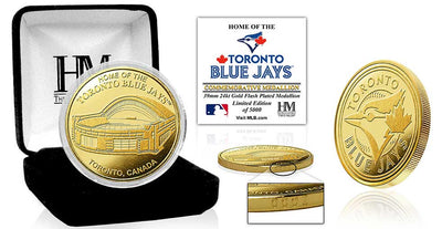 Highland Mint Toronto Blue Jays Rogers Centre Stadium Gold Coin - Limited Edition /5,000