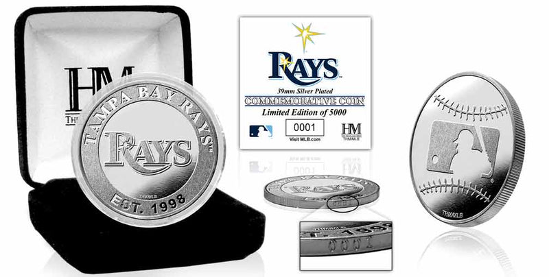 Highland Mint Tampa Bay Rays Silver Coin - Limited Edition /5,000