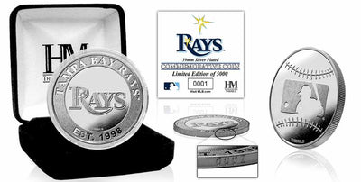 Highland Mint Tampa Bay Rays Silver Coin - Limited Edition /5,000