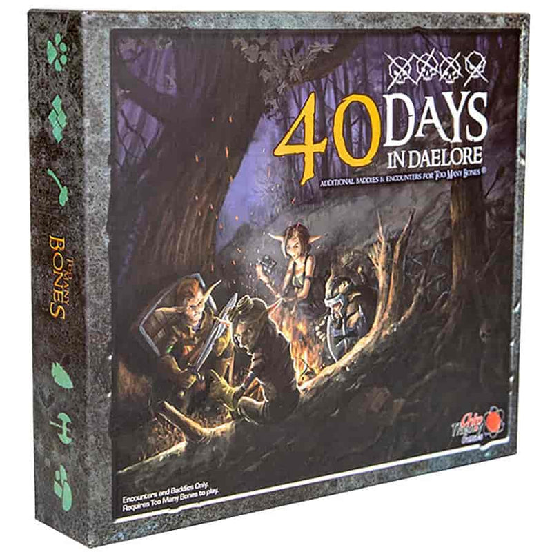 Chip Theory Games Too Many Bones: 40 Days in Daelore Expansion