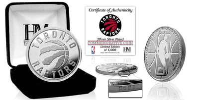 Highland Mint Toronto Raptors Silver Mint Coin - Limited Edition /5000