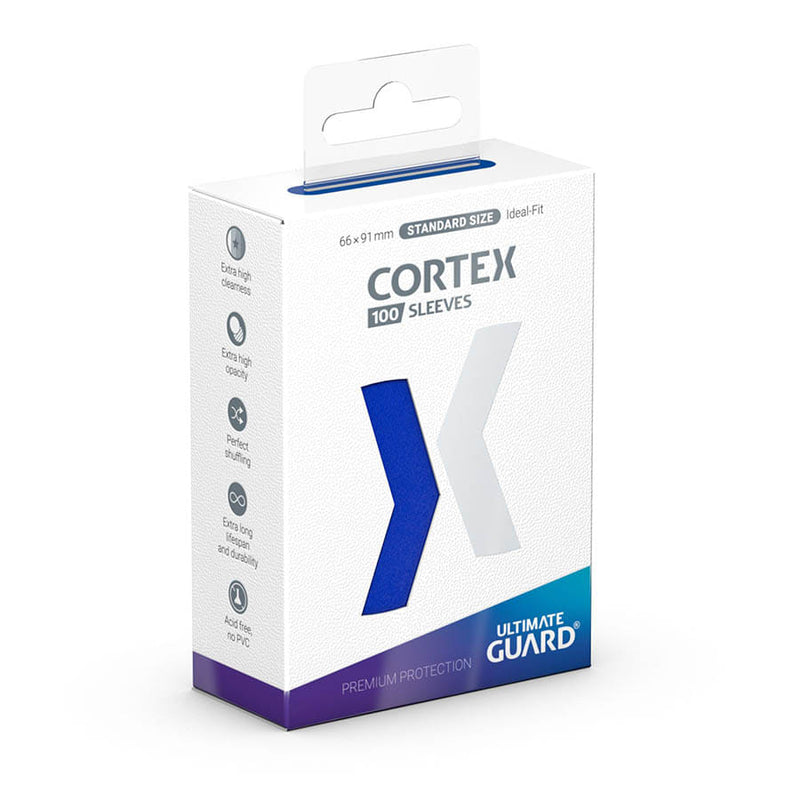 Ultimate Guard Cortex Sleeves (100 Count) - Standard Size Matte Blue