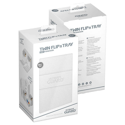 Ultimate Guard Twin Flip'n'Tray 200+ Deck Case - White