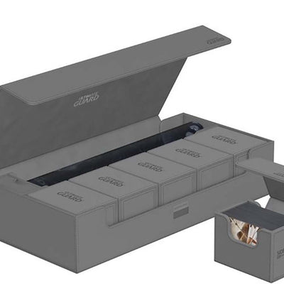Ultimate Guard Superhive 550+ Xenoskin Deck Case - Monocolor Grey