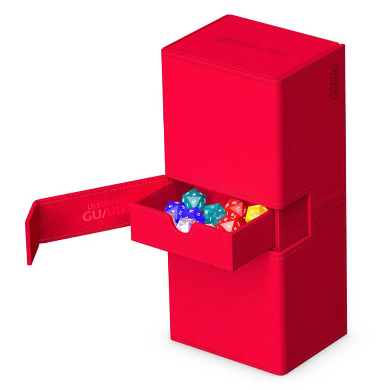 Ultimate Guard Twin Flip'n'Tray 266+ Deck Case - Red