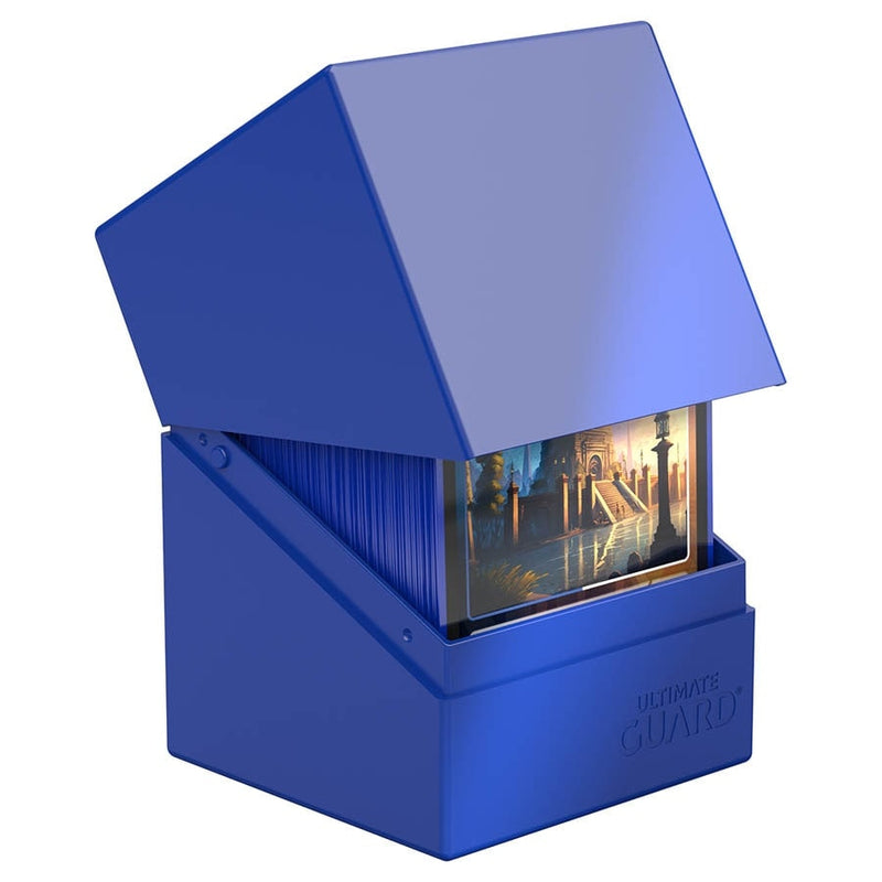 Ultimate Guard Boulder 100+ Deck Case - Solid Blue