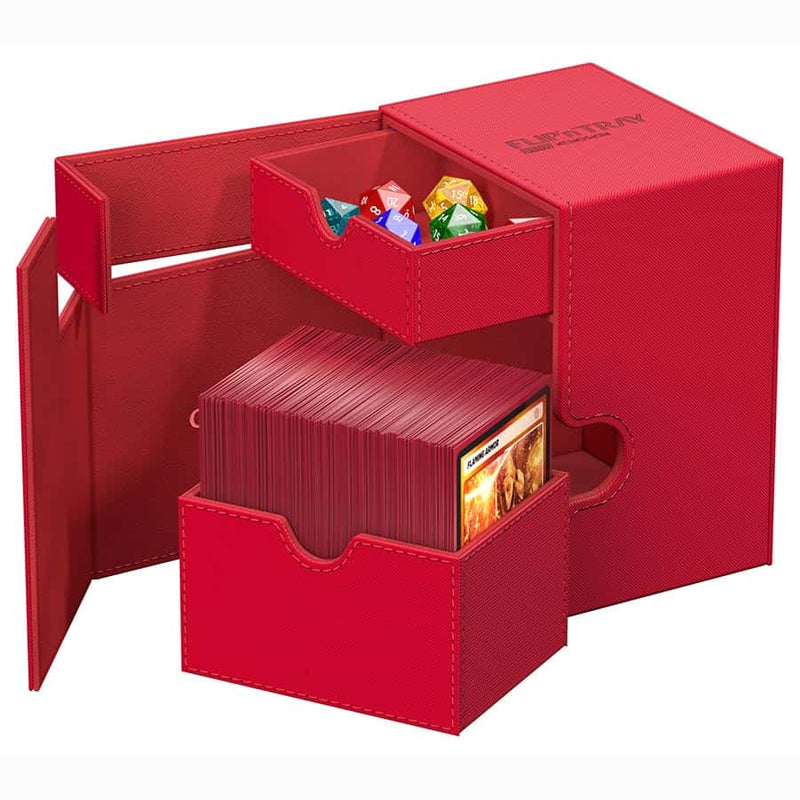 Ultimate Guard Flip'n'Tray 133+ Xenoskin Deck Case - Red