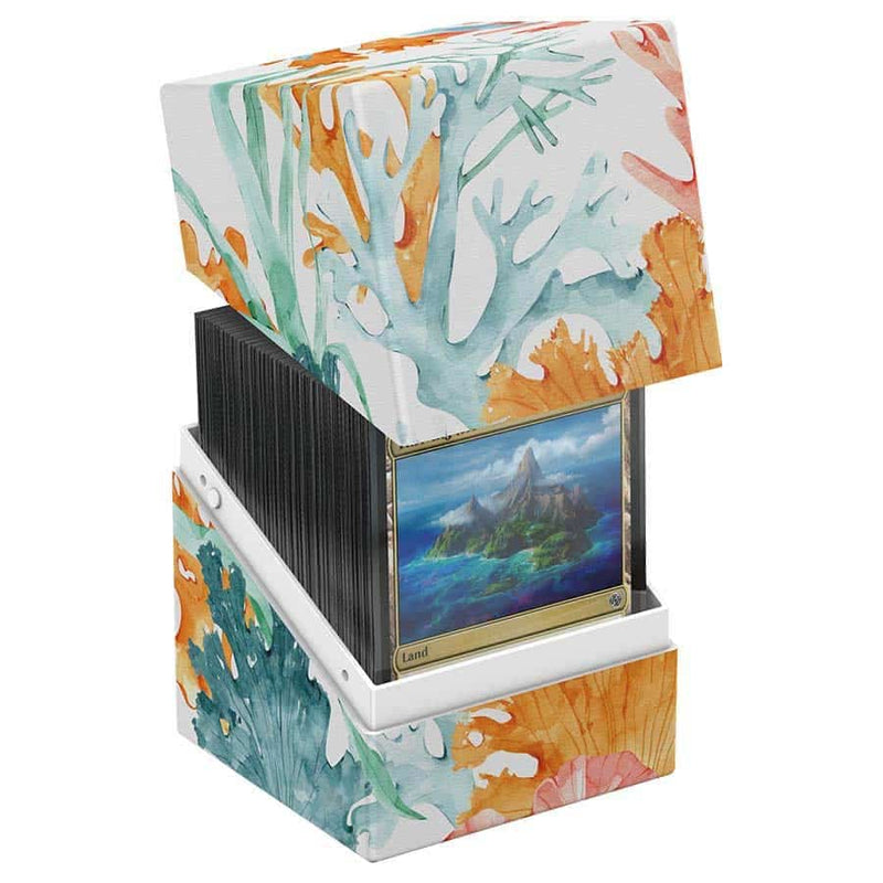 Ultimate Guard Boulder 100+ Deck Box - Coral Places Coralline Eden