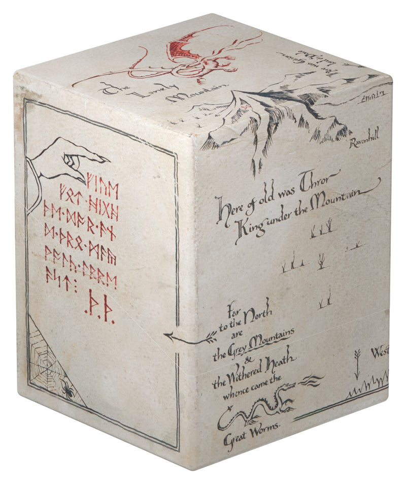 Ultimate Guard RTE Boulder 100+ The Hobbit Thrór's Map Glow in the Dark Deck Box