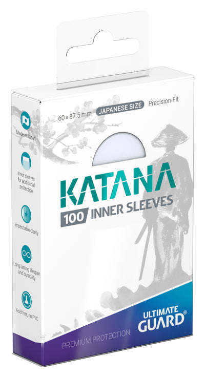 Ultimate Guard Katana Inner Sleeves Japanese Size (100)