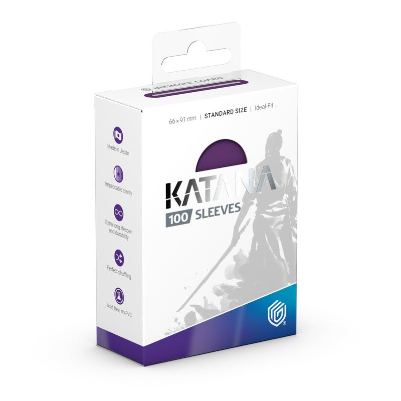 Ultimate Guard Katana Sleeves Standard Size Iris Bloom 100-Pack