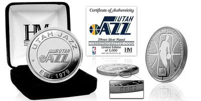 Highland Mint Utah Jazz Silver Coin - Limited Edition /5,000