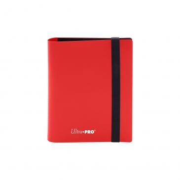 Ultra Pro PRO Binder: 2-Pocket - Apple Red