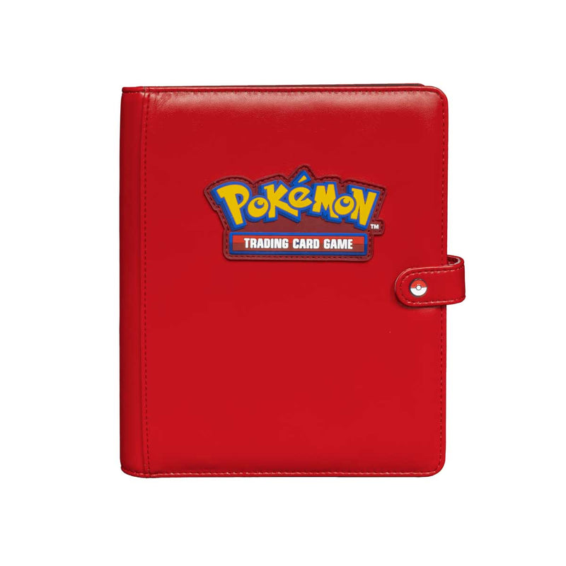 Ultra Pro Premium Snap Binder 4-Pocket Pokemon - Red