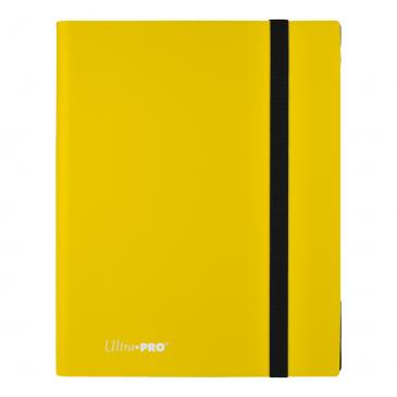 Ultra PRO Eclipse 9-Pocket PRO-Binder Lemon Yellow