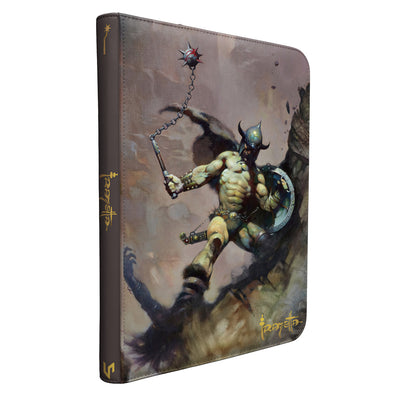 Ultra PRO Frank Frazetta Warrior with Ball and Chain 9-Pocket Zippered PRO Binder