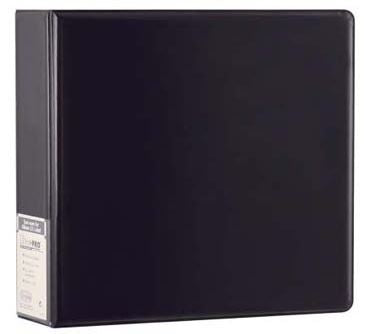 Ultra PRO 3-Inch Black Plain Album
