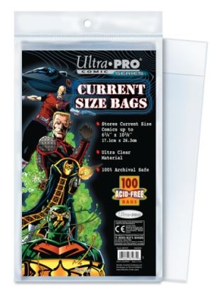 Ultra PRO Current Size Comic Bags 100ct