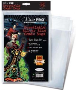 Ultra PRO Silver Age Size Resealable Comic Bags (100ct)
