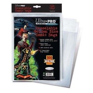 Ultra PRO Golden Age Size Resealable Comic Bags 100ct