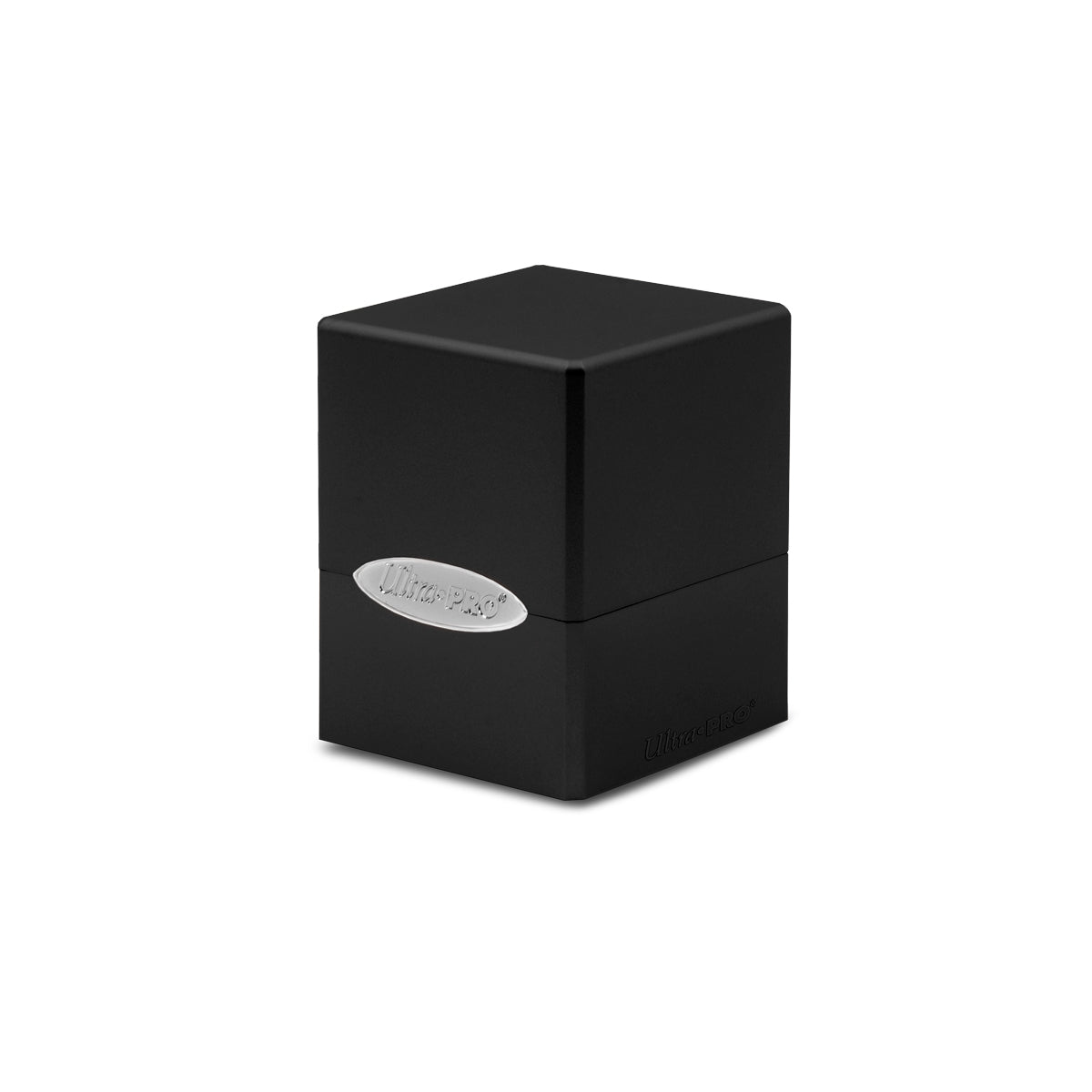 Ultra Pro Deck Box: Satin Cube - Jet Black