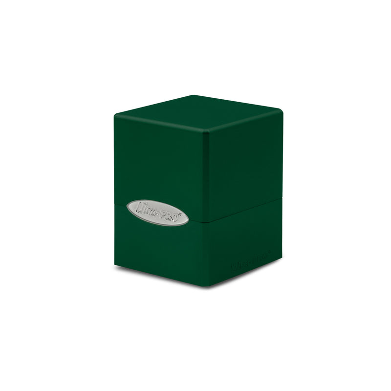 Ultra Pro Satin Cube Deck Box - Hi-Gloss Emerald Green