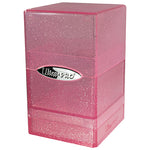 Ultra Pro Satin Tower Glitter Pink