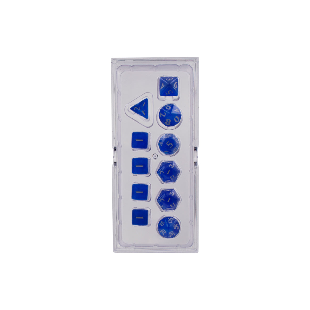 Ultra Pro: 11CT Eclipse - Pacific Blue Polyhedral Dice Set