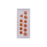 Ultra Pro: 11CT Eclipse - Pumpkin Orange Polyhedral Dice Set