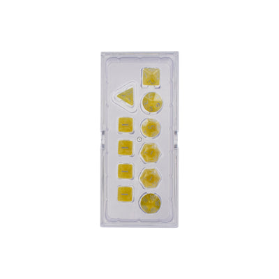 Ultra PRO ECLIPSE Acrylic RPG Dice Set (11ct) - Lemon Yellow