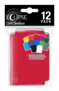 Ultra PRO Eclipse Multi-Colored Card Deck Dividers Pack (12ct)
