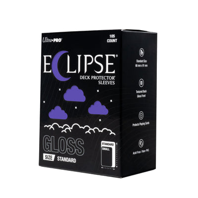 Ultra PRO ECLIPSE Gloss Standard Deck Protector Sleeves Royal Purple 105ct