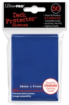 Ultra Pro Sleeves: Standard - Blue 50CT