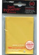 Ultra Pro Sleeves: Standard - Yellow 50CT