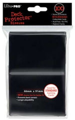 Ultra Pro Sleeves: Standard - Black 100CT