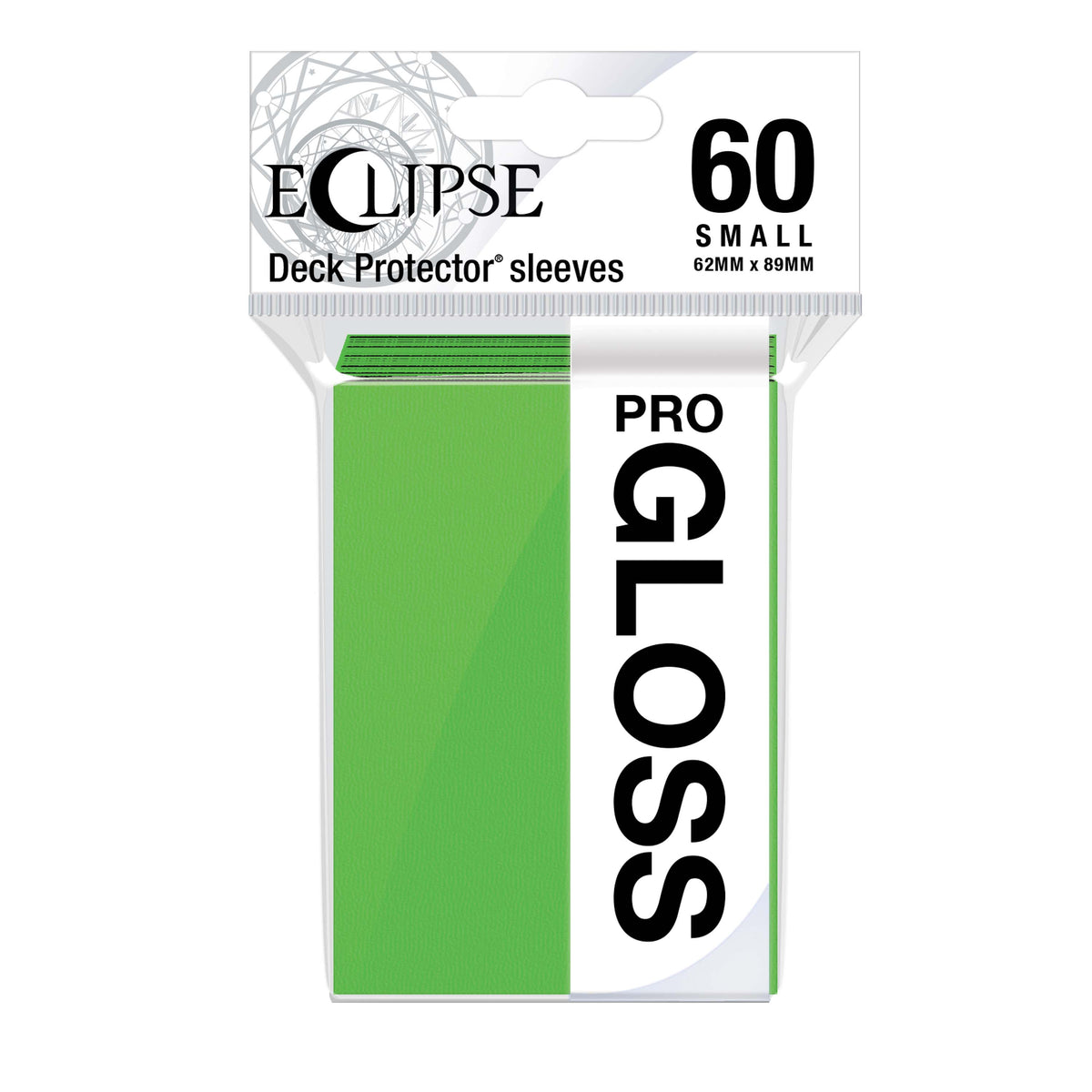 Ultra Pro Sleeves: Japanese Eclipse Gloss - Lime Green 60CT