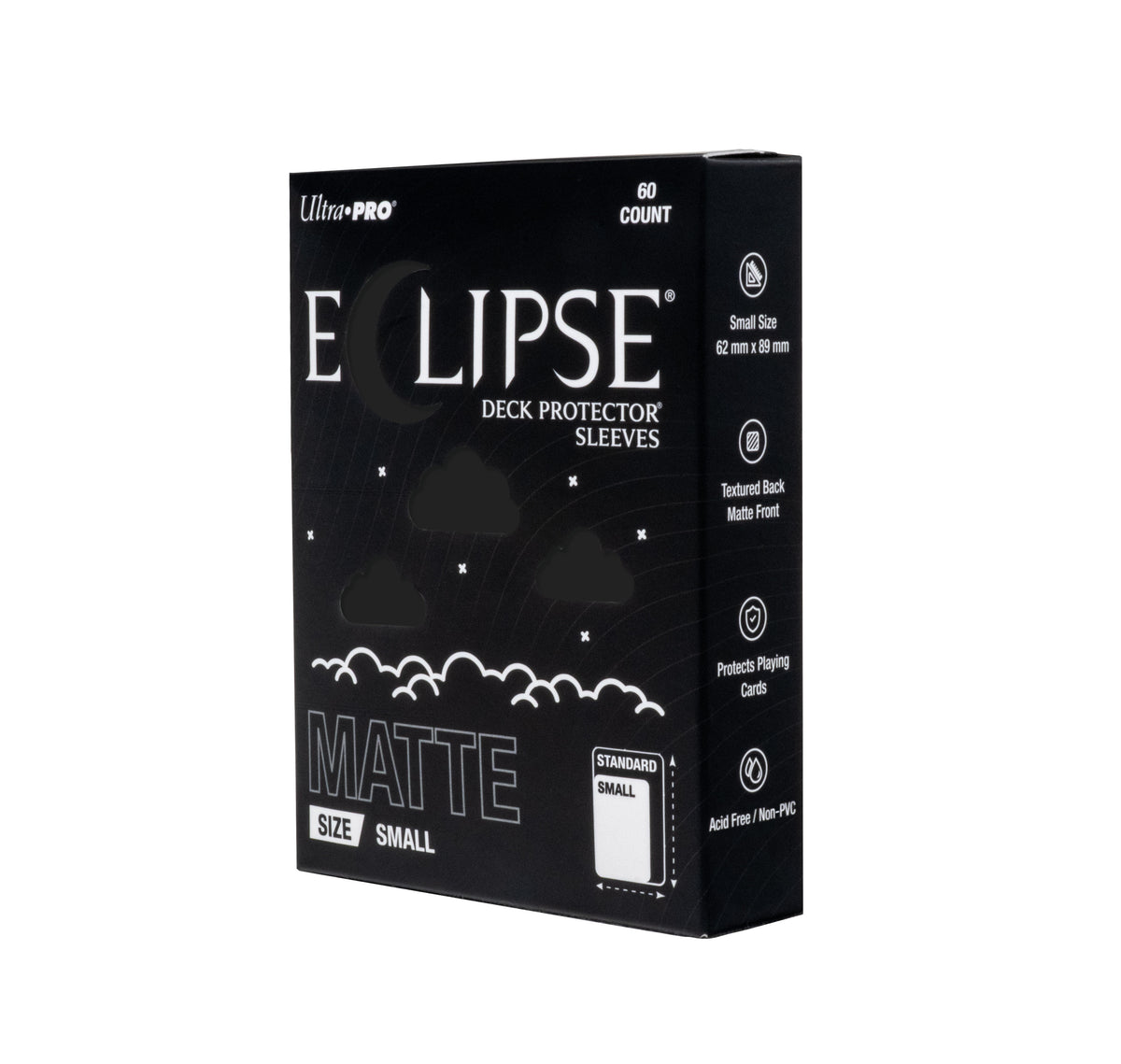 Ultra Pro Sleeves Enhanced Small Eclipse Matte Jet Black