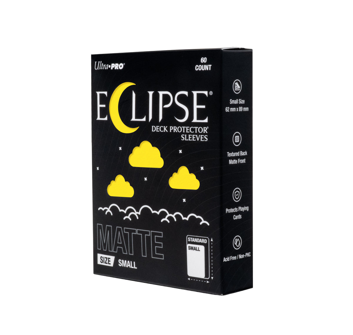 Ultra Pro Sleeves Enhanced Small Eclipse Matte Lemon Yellow