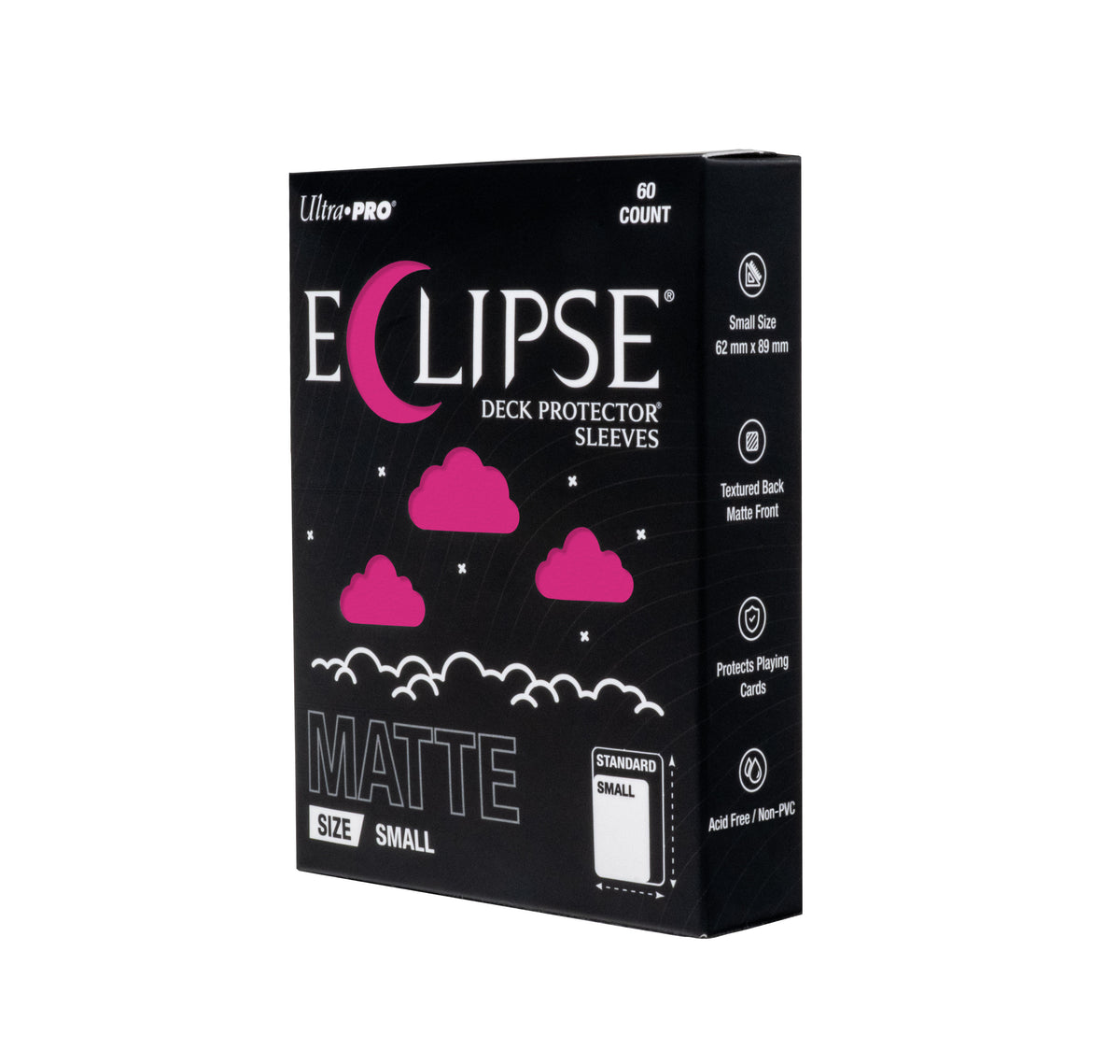 Ultra Pro Sleeves Enhanced Small Eclipse Matte Hot Pink