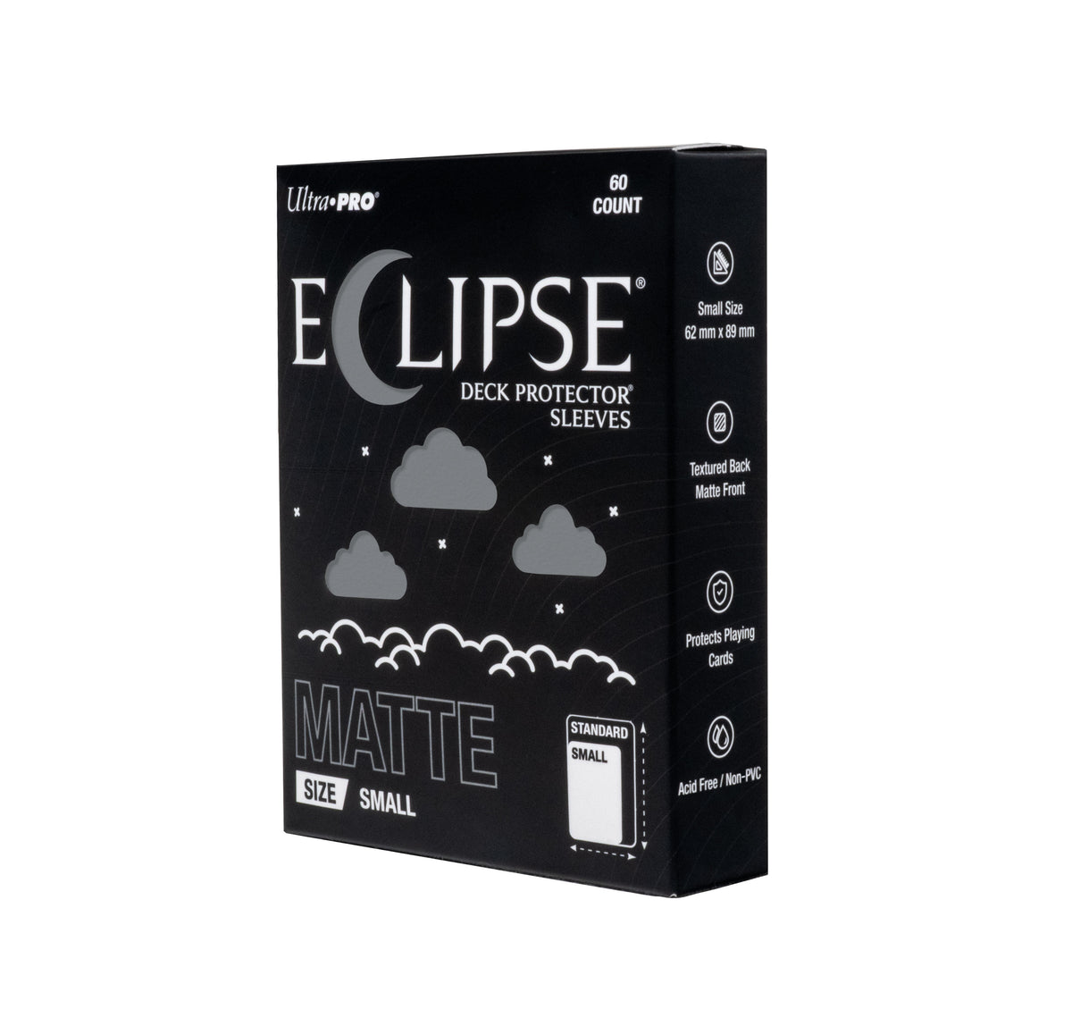 Ultra Pro Sleeves Enhanced Small Eclipse Matte Smoke Grey