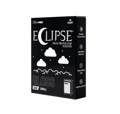 Ultra PRO ECLIPSE Gloss Small Deck Protector Sleeves (60ct) - Arctic White