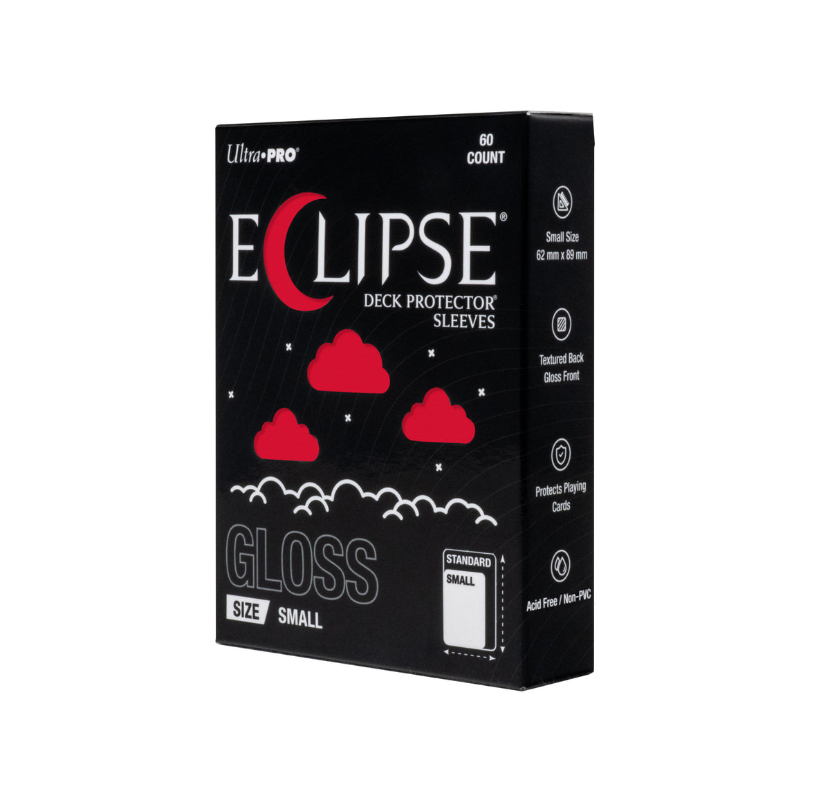 Ultra Pro Sleeves Enhanced Small Eclipse Gloss Apple Red