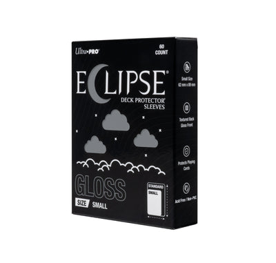 Ultra PRO Eclipse Gloss Small Deck Protector Sleeves Smoke Grey 60ct