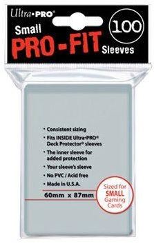 Ultra Pro Sleeves: Japanese - Pro-Fit